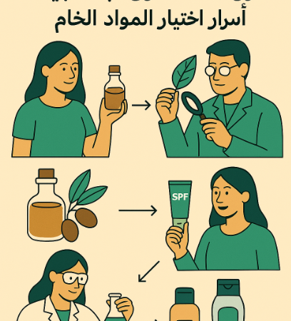 من الزيوت الطبيعية إلى فلاتر الأشعة فوق البنفسجية: أسرار اختيار المواد الخام