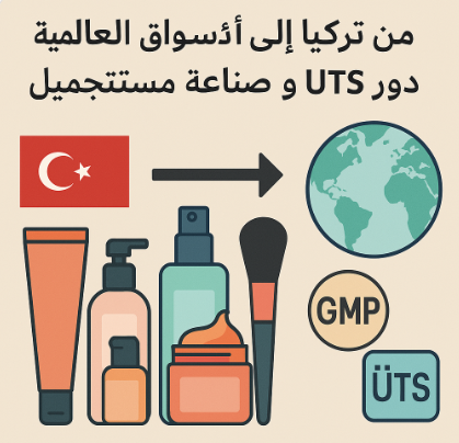 من تركيا إلى الأسواق العالمية: دور GMP وÜTS في صناعة مستحضرات التجميل